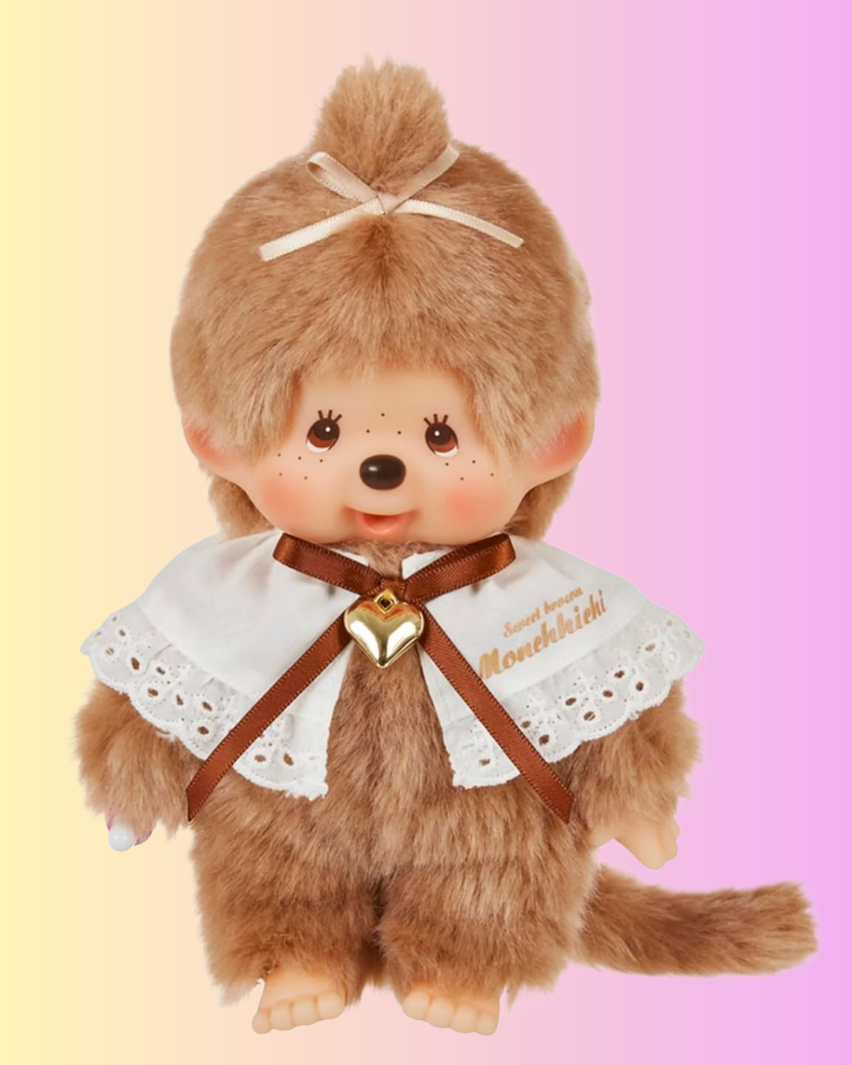 Monchhichi Sweet Brown Girl - 8" (Direct from Tokyo)