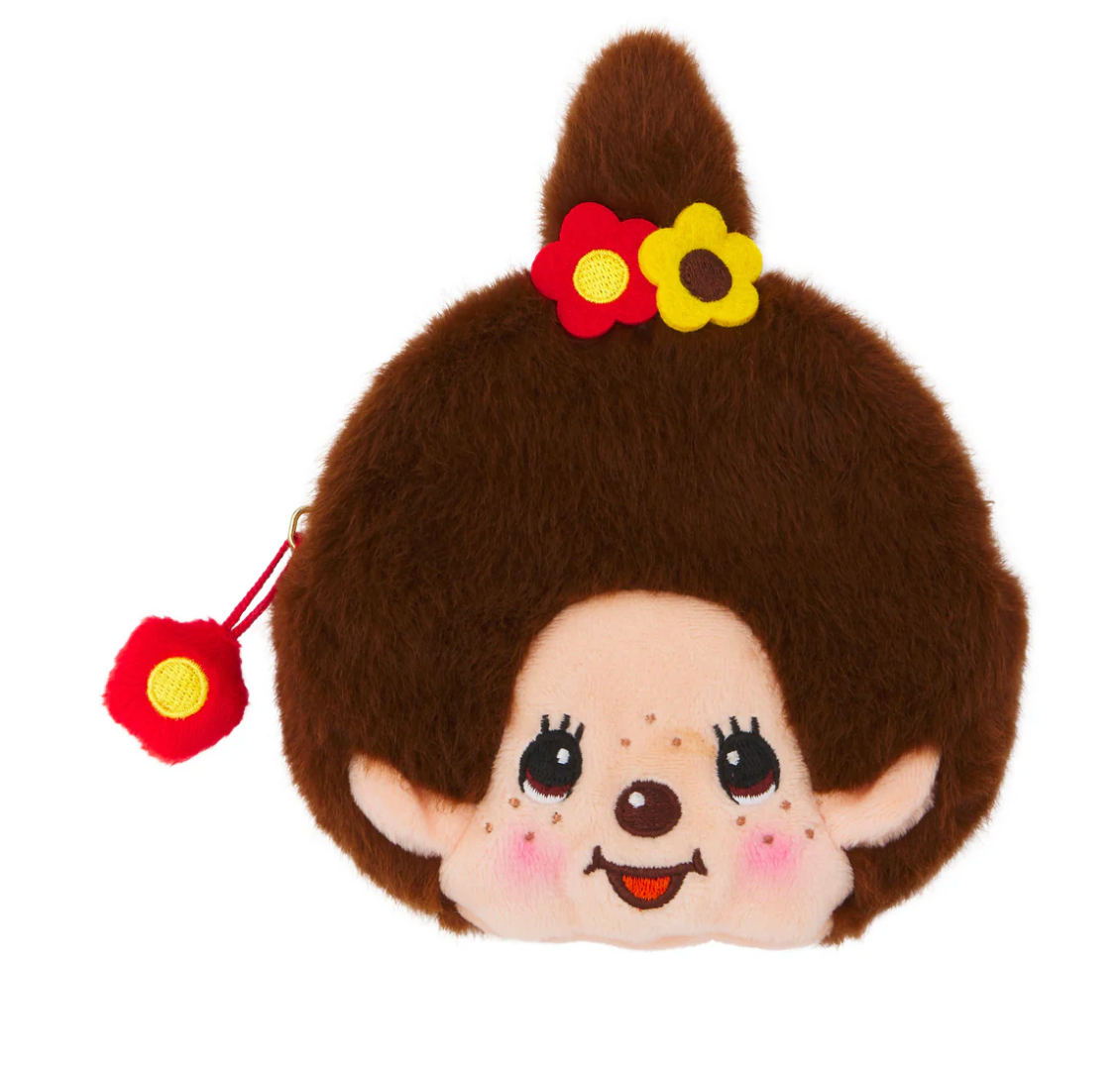 Sekiguchi Monchhichi Monmate Girl Coin Purse