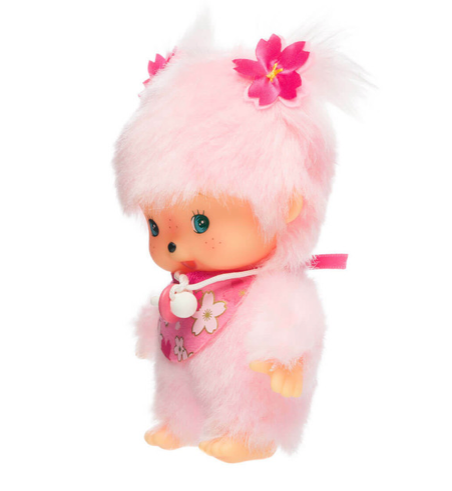 Monchhichi Classic Bebichhichi Sakura Cherry Blossom