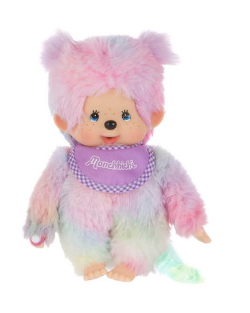 Monchhichi Tie-Dye Girl Plush Doll