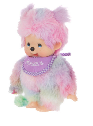 Monchhichi Tie-Dye Girl Plush Doll