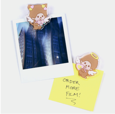 Monchhichi Angels Magnetic Photo Clips