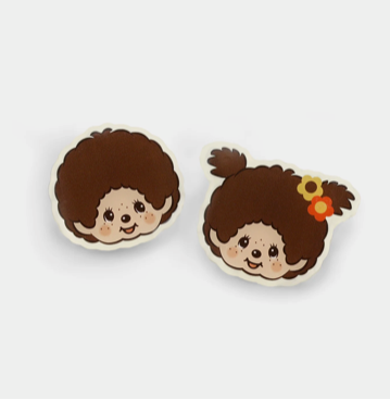 MONCHHICHI FLOWERS MAGNETIC PHOTO CLIPS