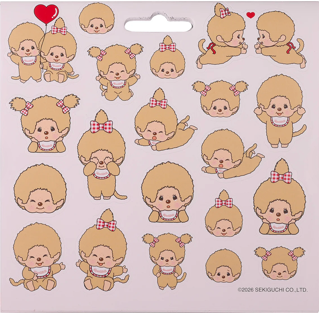 Monchhichi Sticker Book