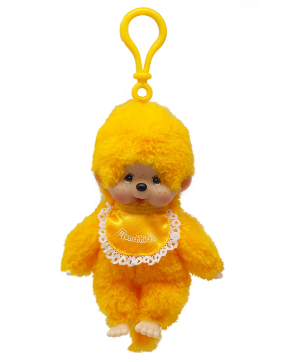 Monchhichi COLORS Orange Keychain - 5.5"