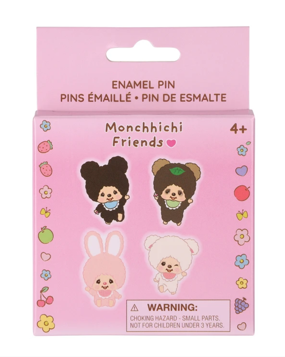 Monchhichi Friends - Enamel Pin (blind box)