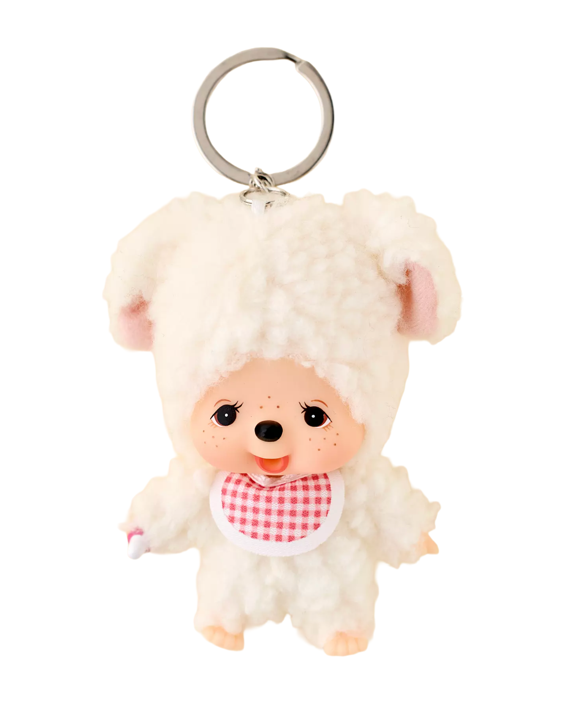 Monchhichi Friends - Chamu Big Head Keychain - El Cholo's Kid Monchhichi Friends - Chamu Big Head Keychain - El Cholo's Kid
