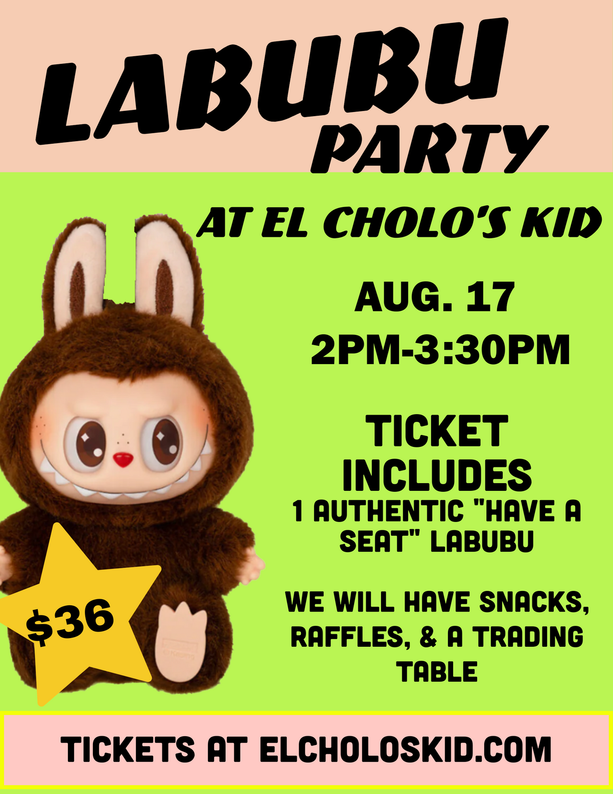 LABUBU meetup!! AUGUST 17 (2PM)
