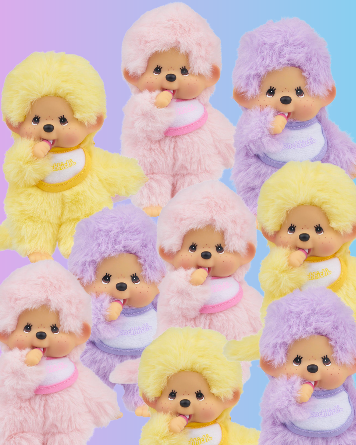 Monchhichi COLORS - BLIND PICK - El Cholo's Kid Monchhichi COLORS - BLIND PICK - El Cholo's Kid