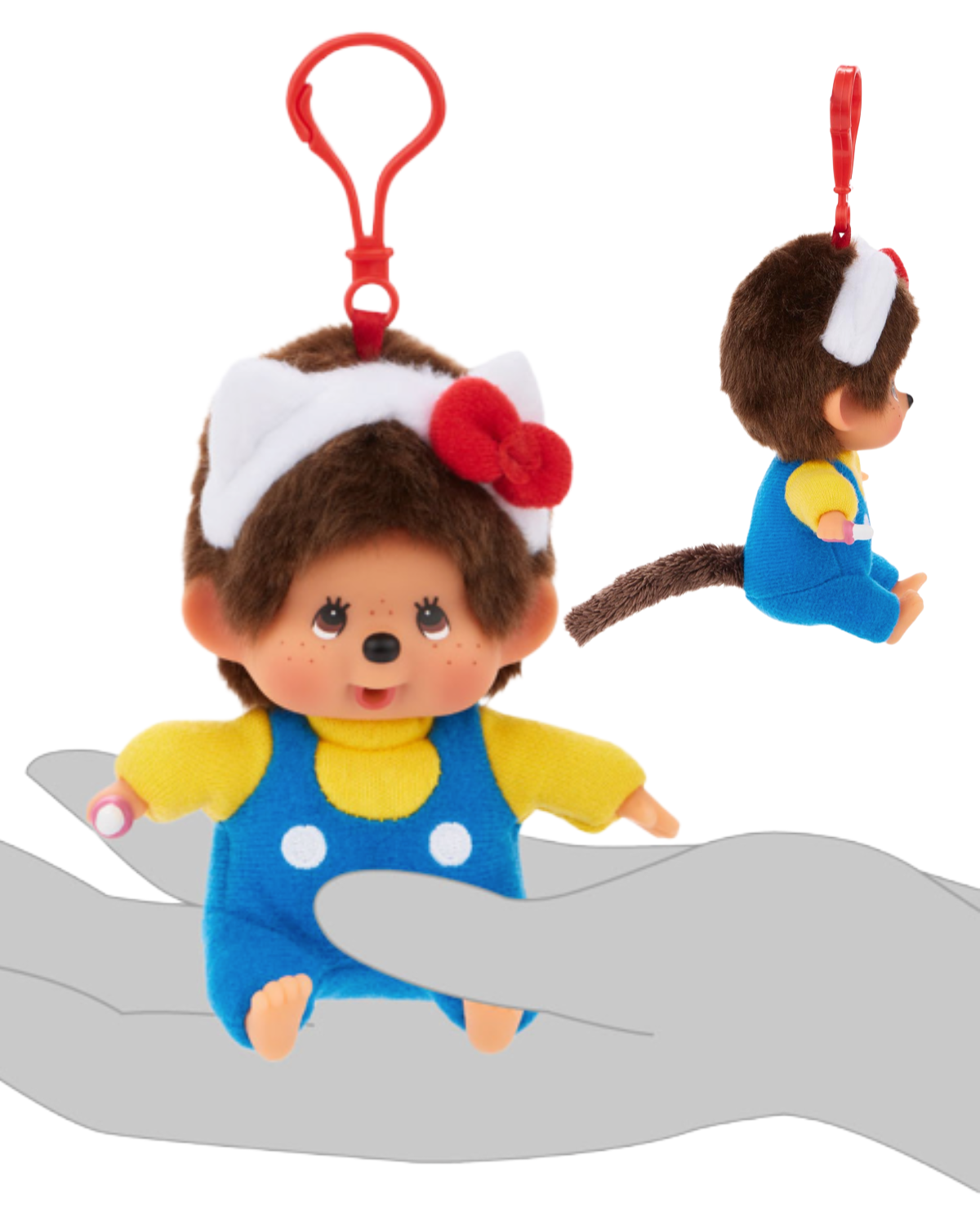 Hello Kitty x Monchhichi Big Head