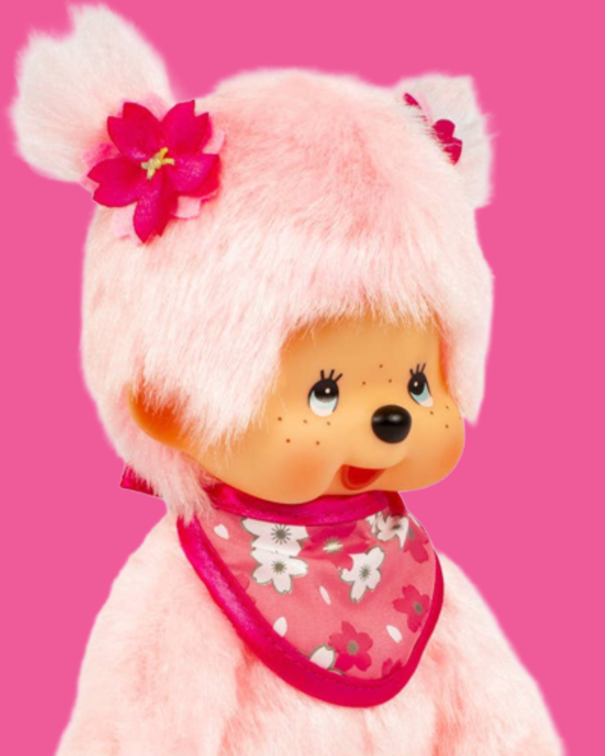 Monchhichi Sakura (Cherry Blossom) Girl - El Cholo's Kid Monchhichi Sakura (Cherry Blossom) Girl - El Cholo's Kid