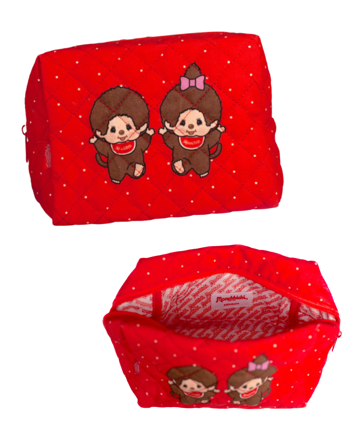 Monchhichi Quilted Pouch