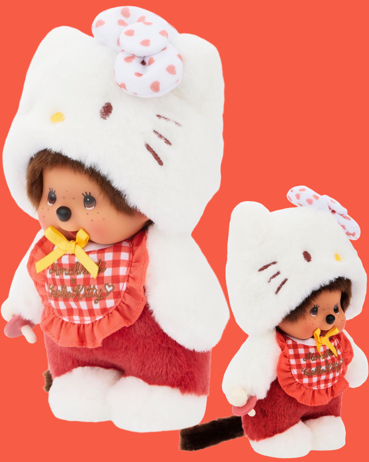 Monchhichi x Hello Kitty Monchhichi Costume Satchel