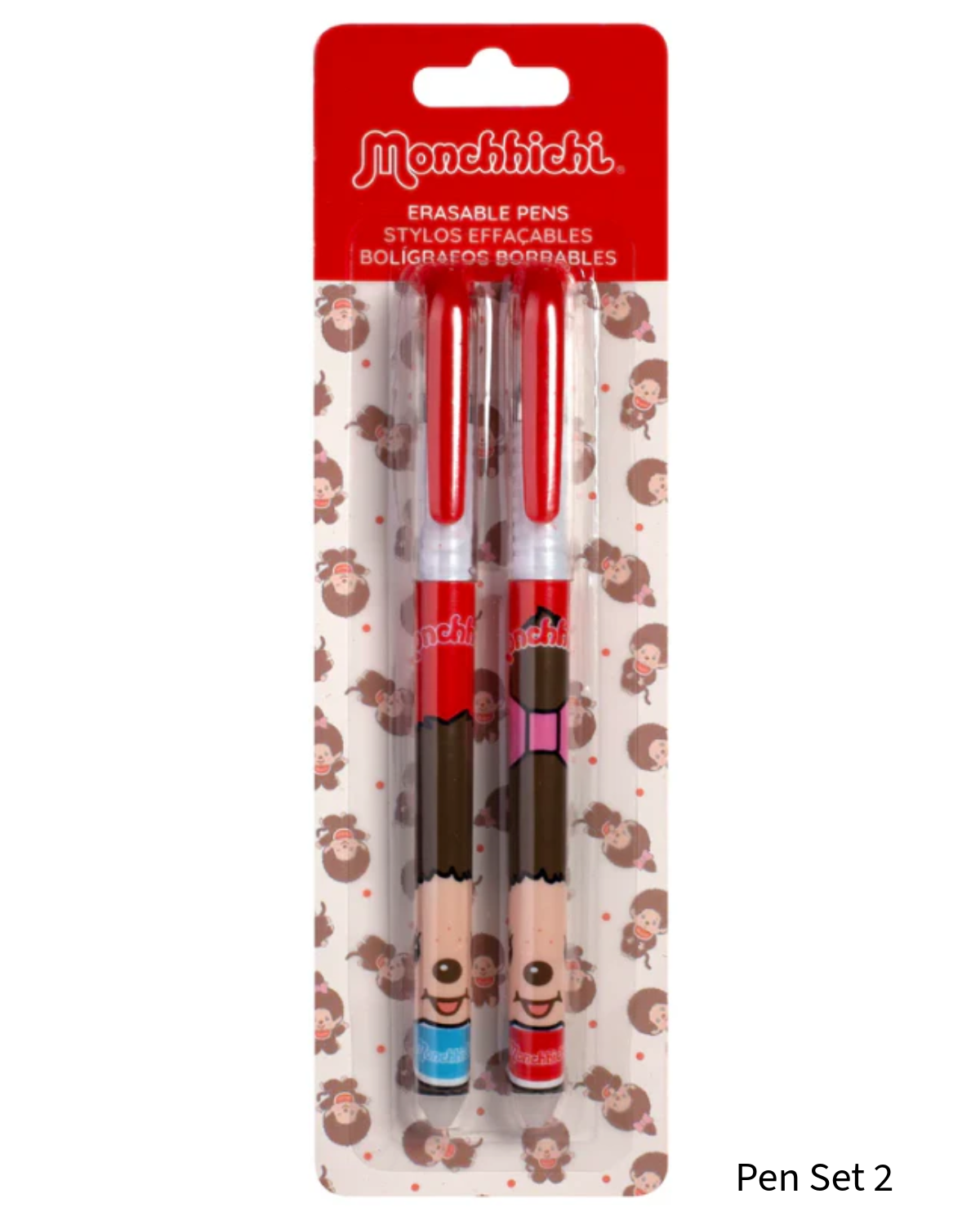 Monchhichi Erasable Pens