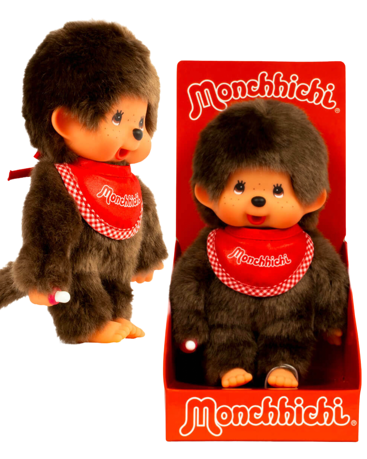 Monchhichi Classic Boy Red - 8&quot;