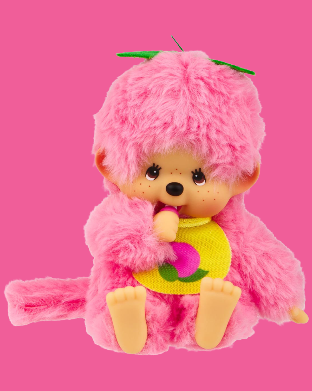 Peach - Monchhichi Fruit - El Cholo's Kid Peach - Monchhichi Fruit - El Cholo's Kid