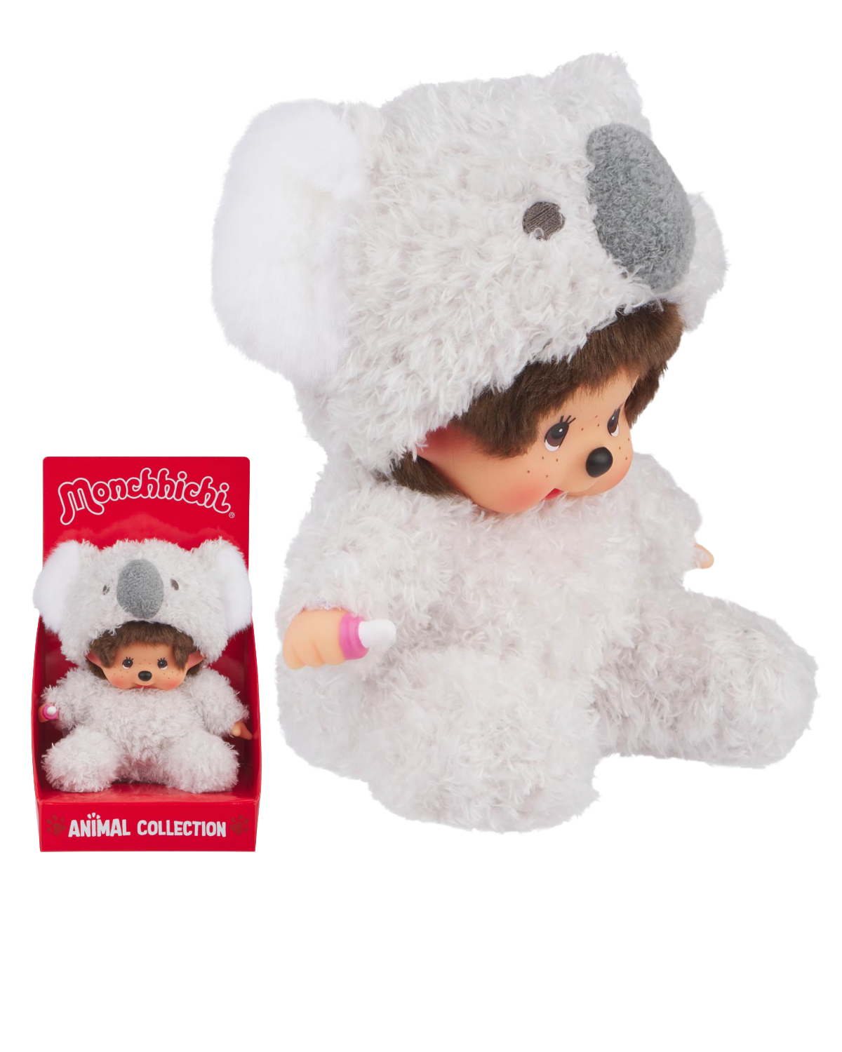 Monchhichi Sitting Fluffy Koala