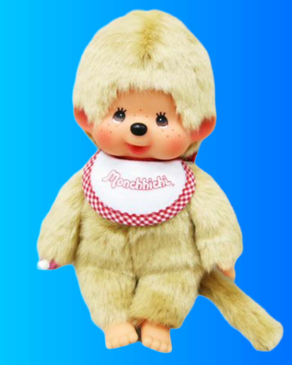 Monchhichi Classic Beige Boy - 8&quot; (Direct from Tokyo)