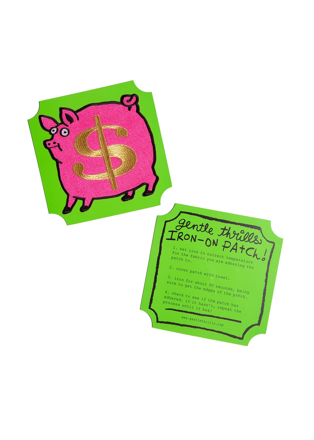 Piggy bank patch