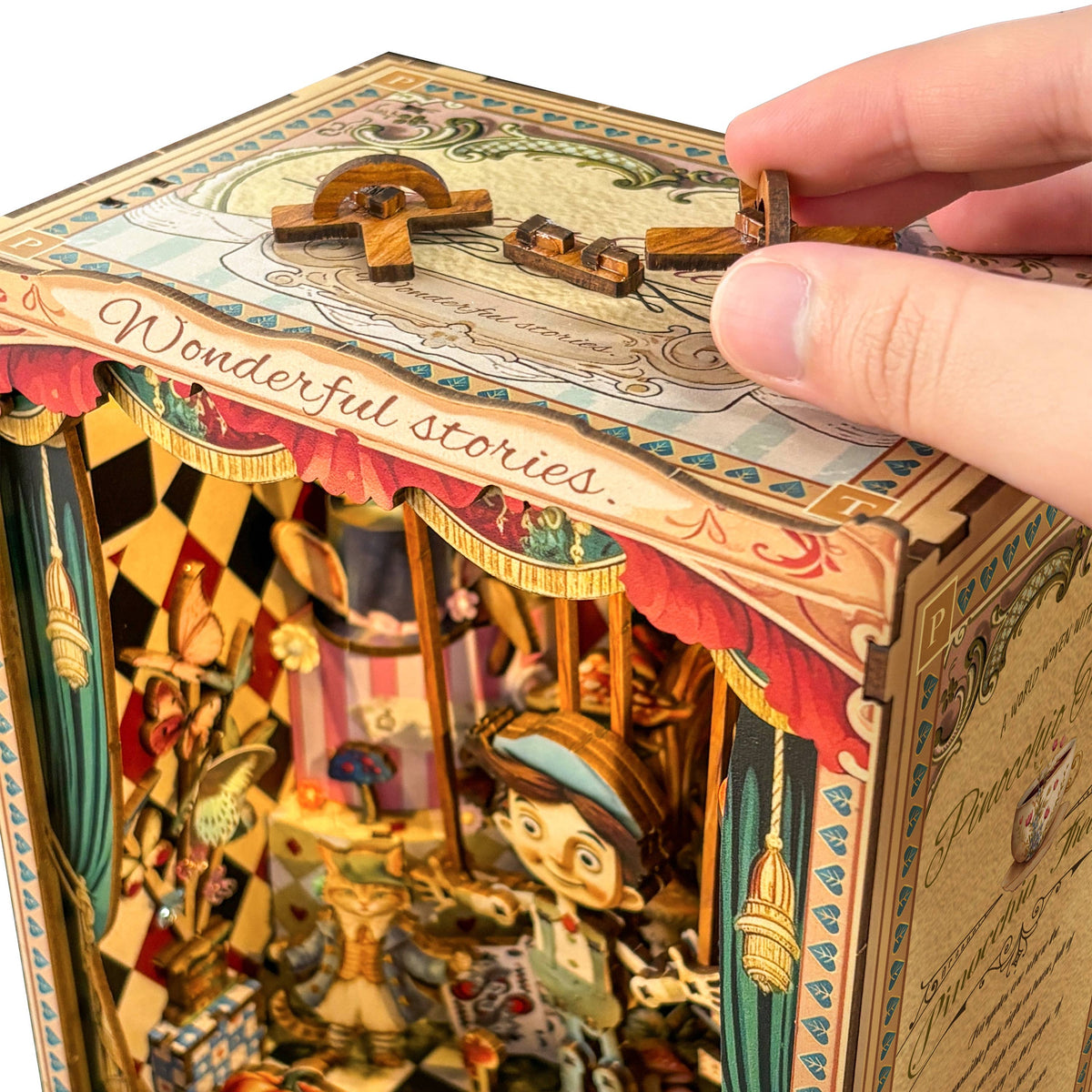 DIY Book Nook Kit: Pinocchio Theater