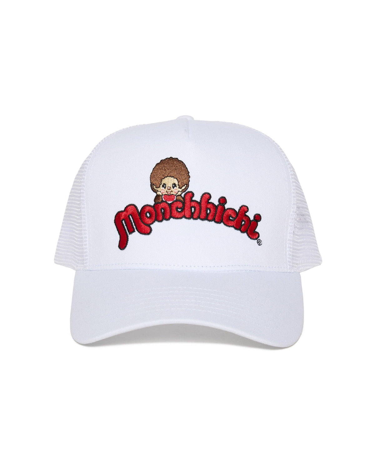 Monchhichi™ Logo Trucker Hat, White