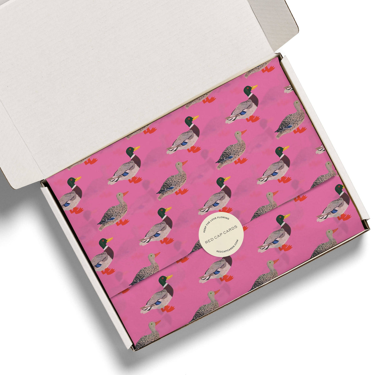 Quacky Birthday tissue paper: 5 Sheets