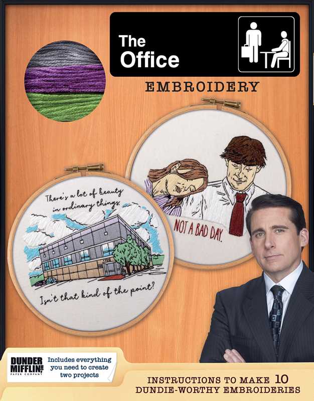 Office Embroidery by Rosie Haynes: Kit - Paperback; 80 pages / English