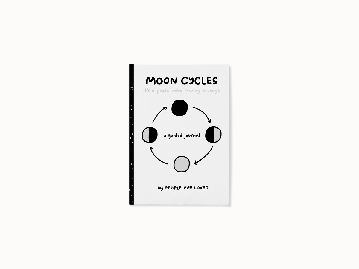 Moon Cycles Guided Journal - Case Pack of 5