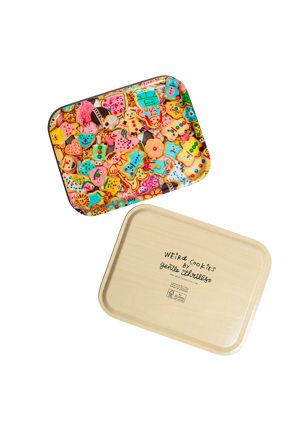 Weird cookies tray