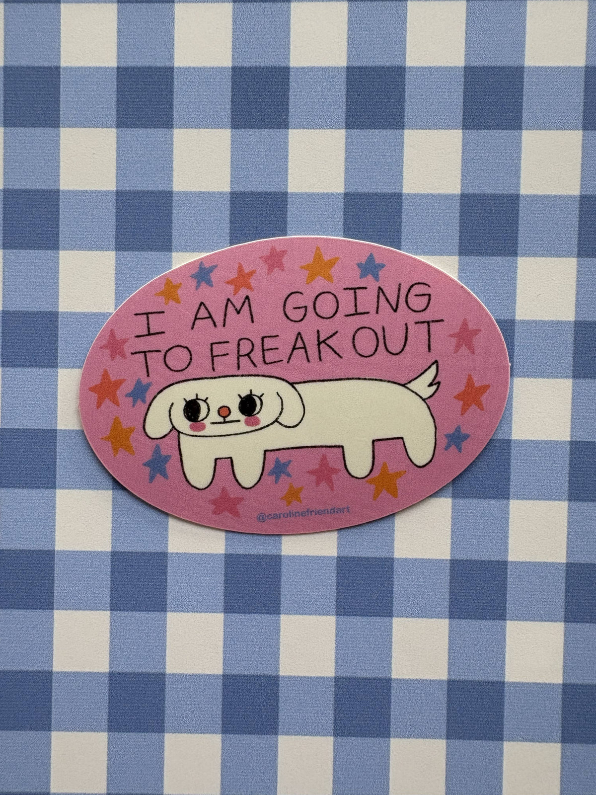 I Am Going to Freak Out Sticker | Vinyl Waterproof Funny