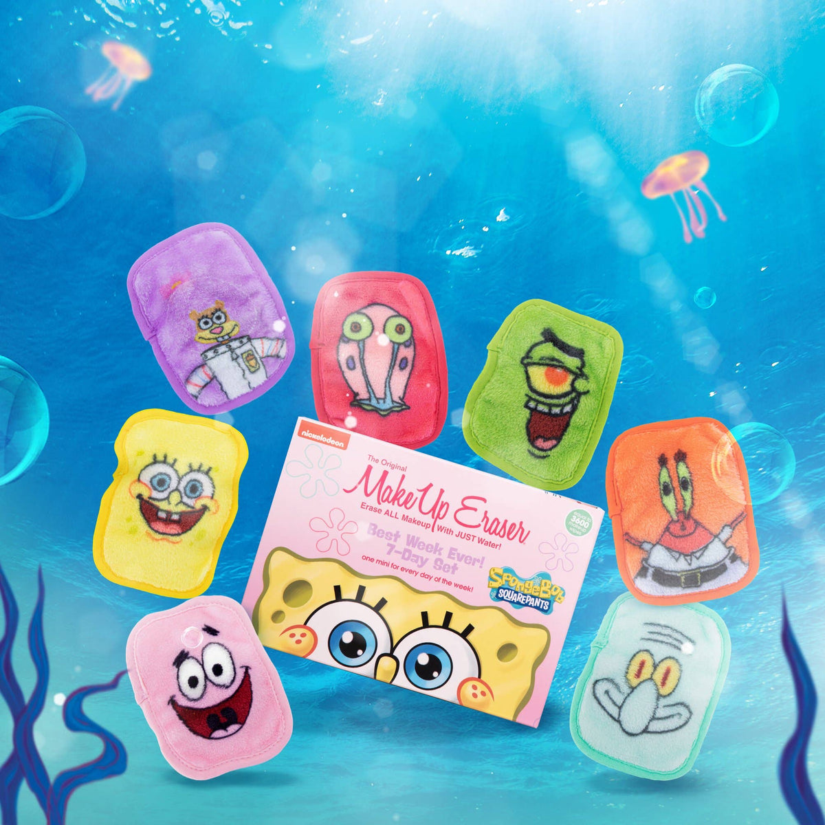 SpongeBob 7-Day Gift Set | MakeUp Eraser