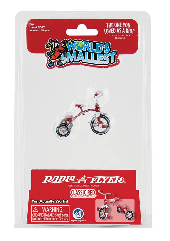 World's Smallest Radio Flyer Tricycle