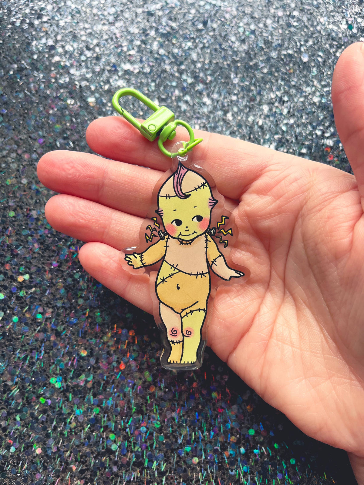 Kreepy Kutie Zombie Keychain
