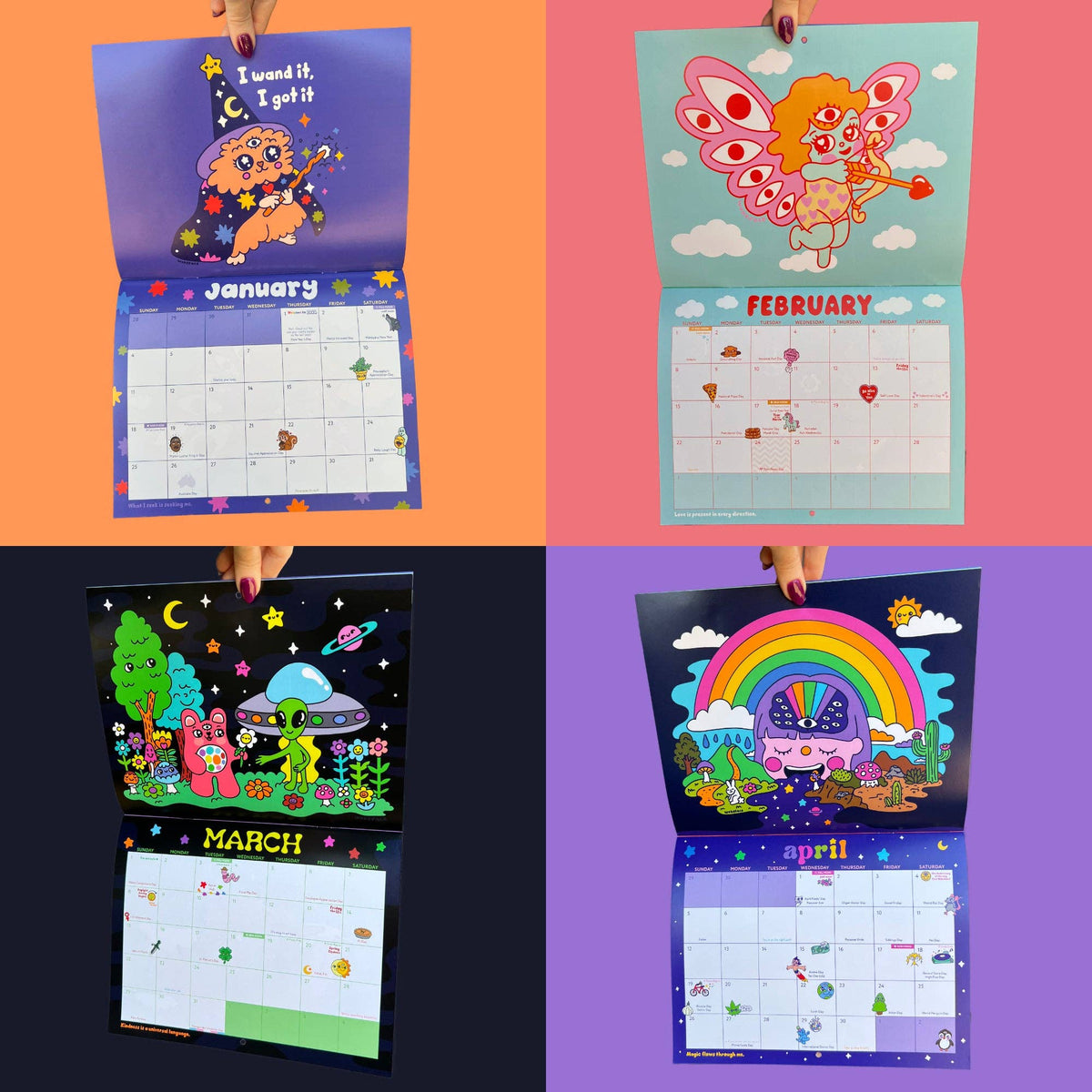 Wokeface 2026 Calendar