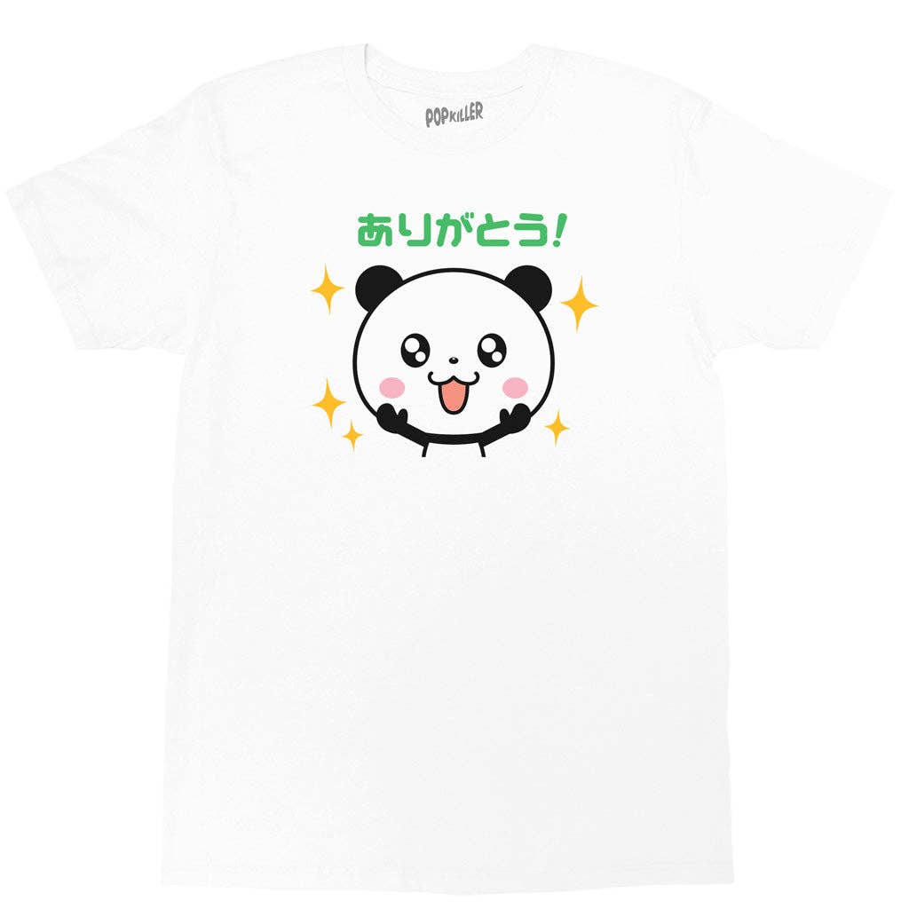 Popkiller Artist Series O-Jirou Arigato (thank you) T-shirt: White / L