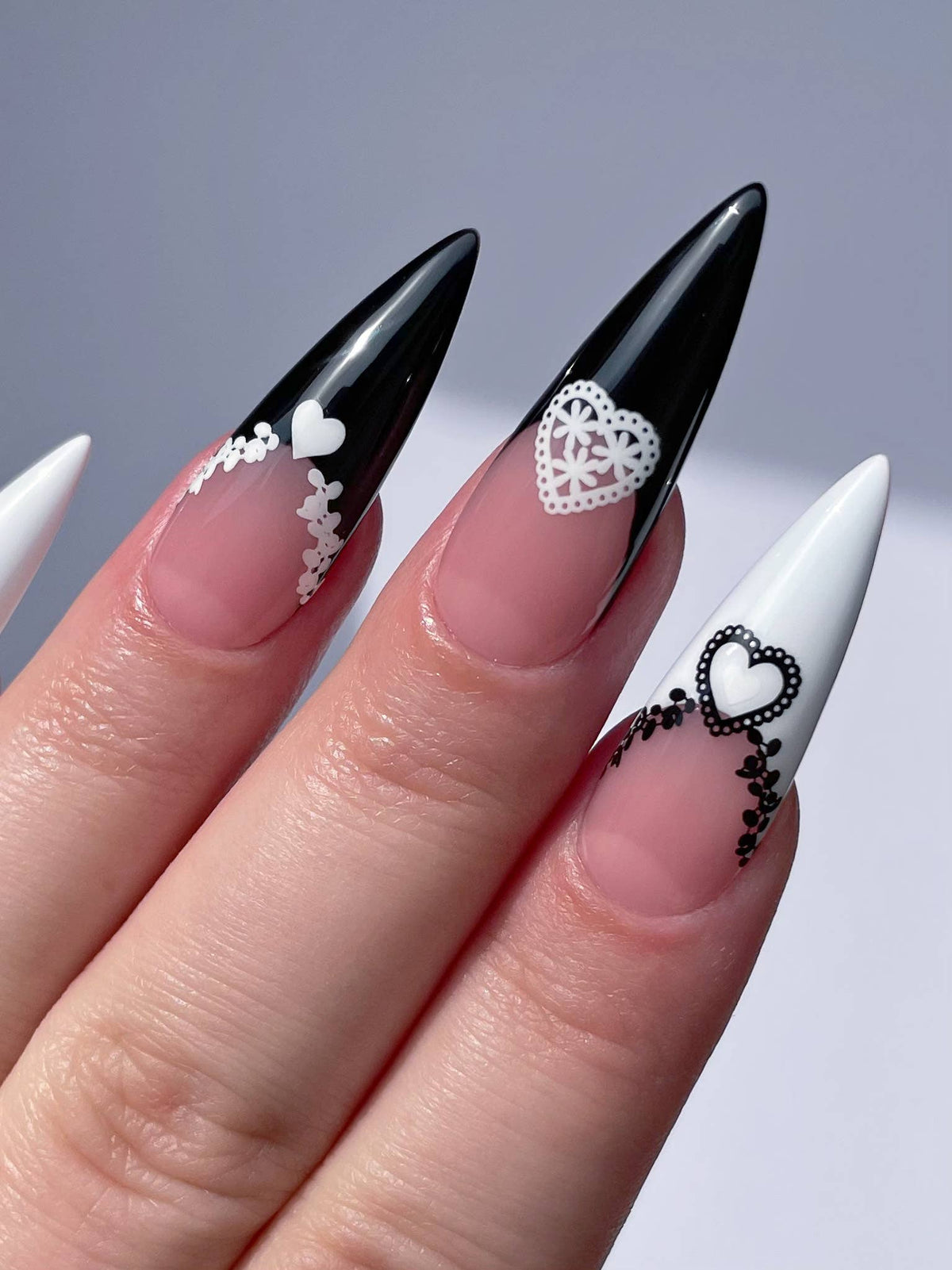 Nail Art Stickers - Doilies