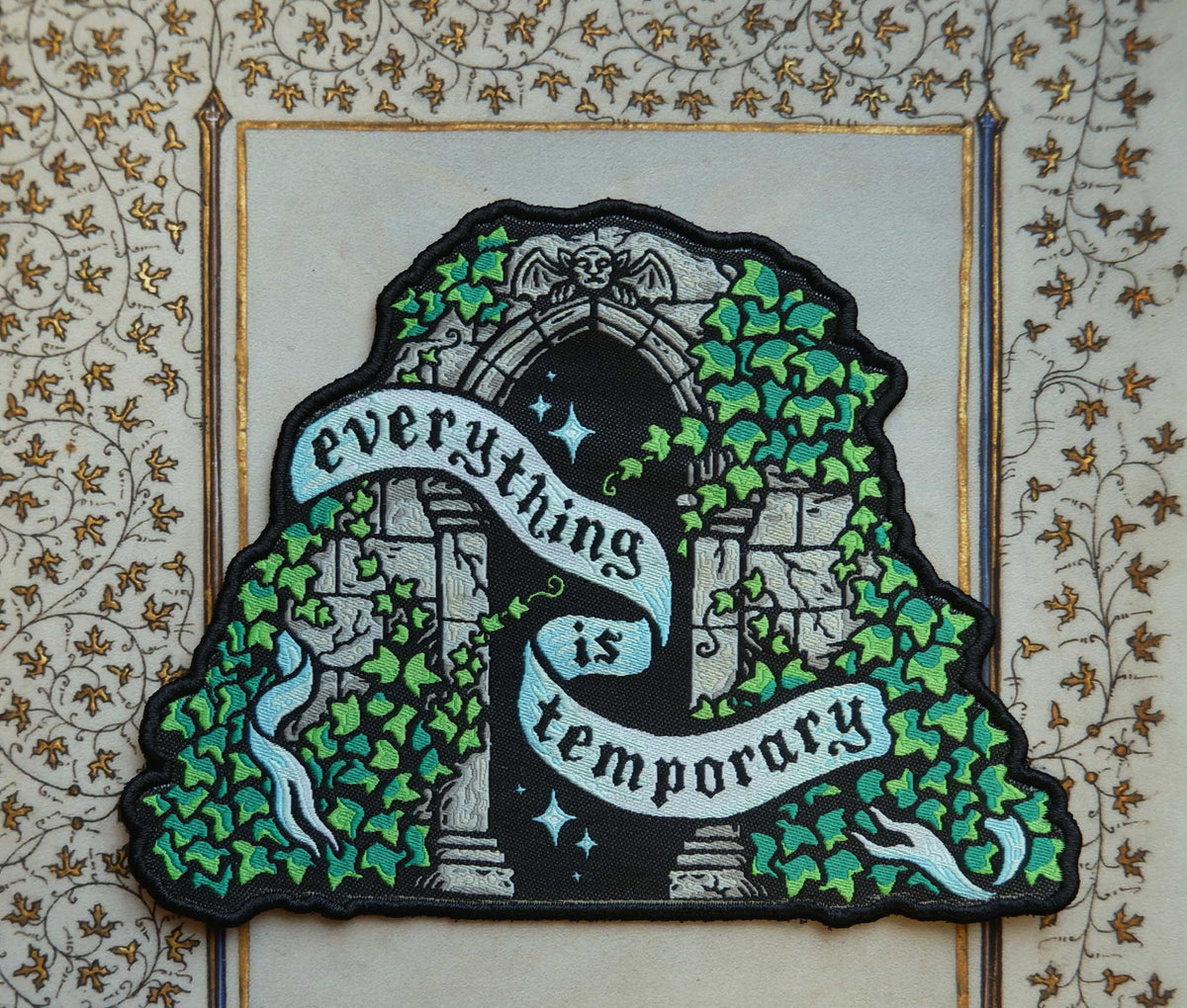 Everything is Temporary - Woven Patch