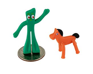 World's Smallest Gumby & Pokey Figures