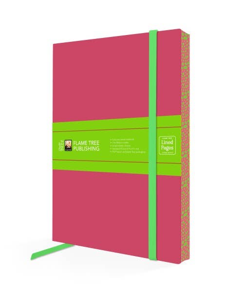 Lipstick Pink Artisan Paperback Notebook