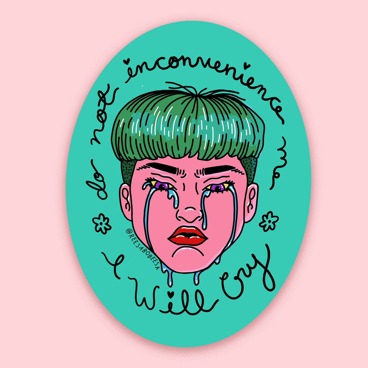 Do Not Inconvenience Me Sticker