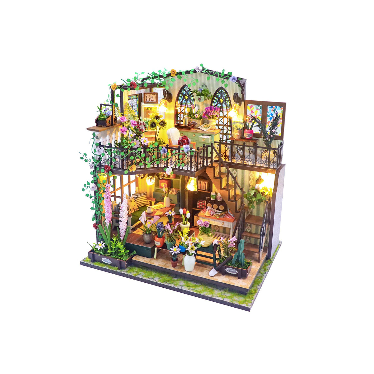 DIY Miniature House Kit: Garden Loft