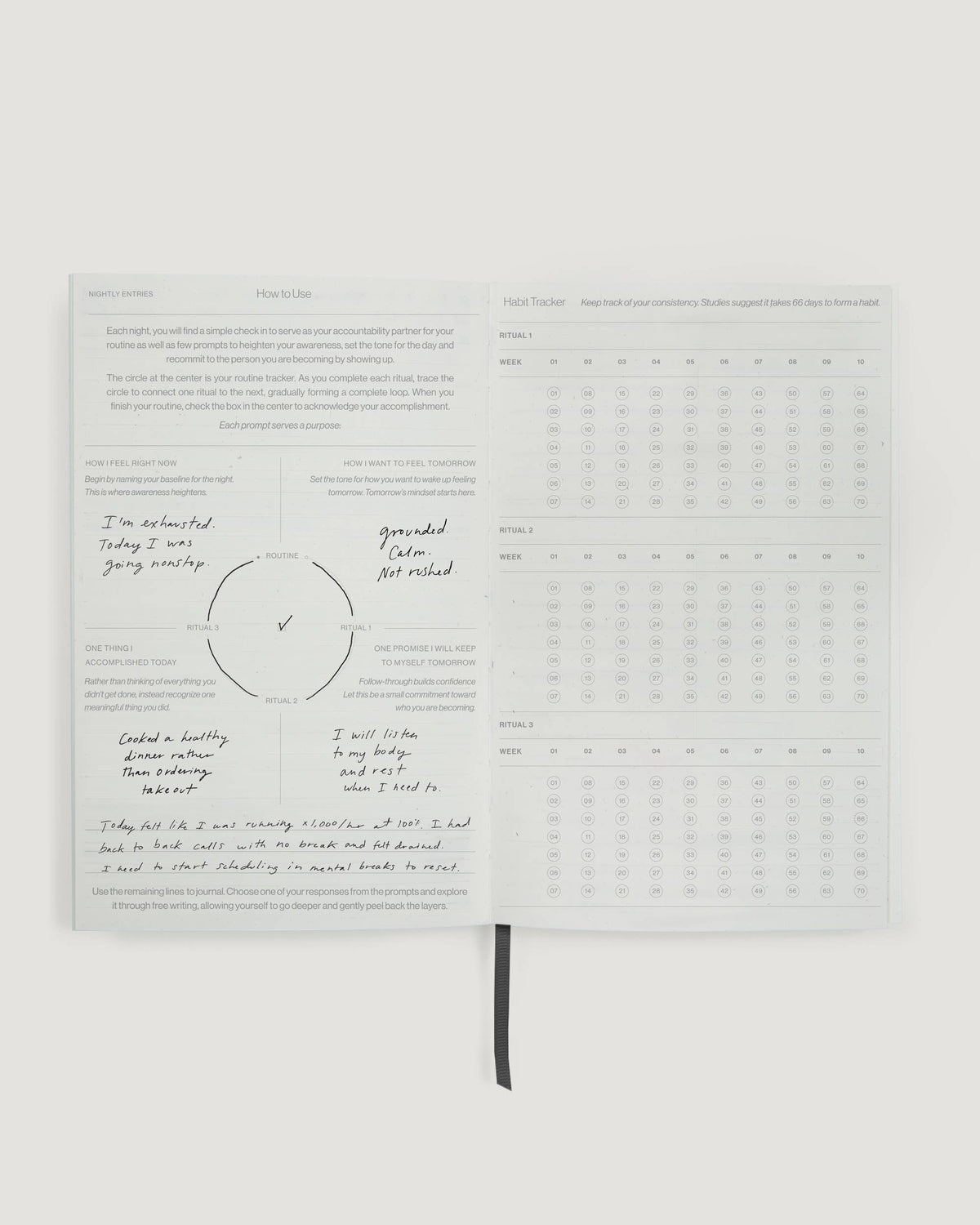 Night Routine Journal
