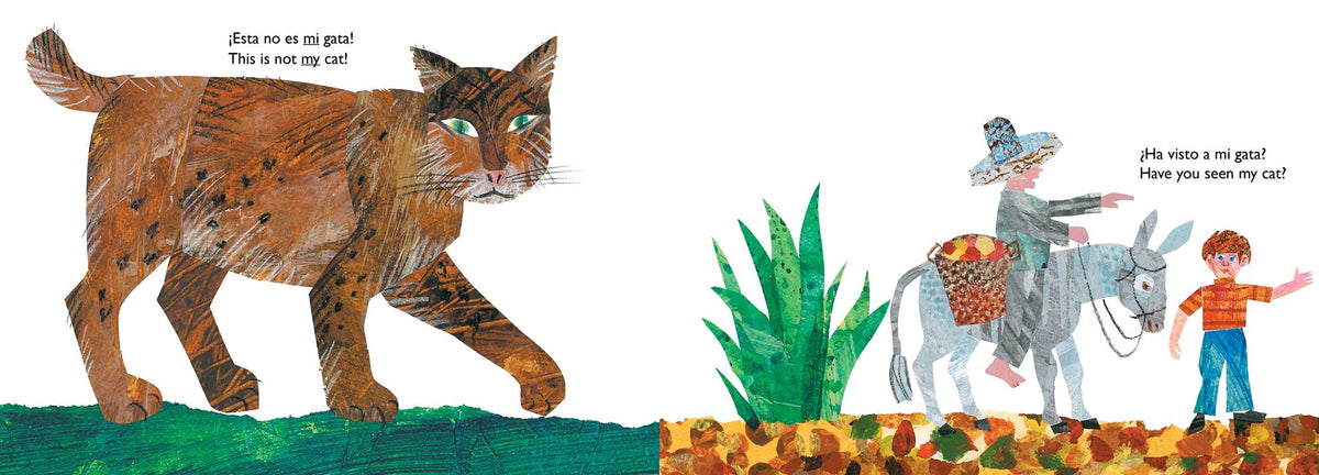¿Ha visto a mi gata? (Have You Seen My Cat?) (Spanish-English bilingual edition) by Eric   Carle: Paperback; 32 pages / Spanish