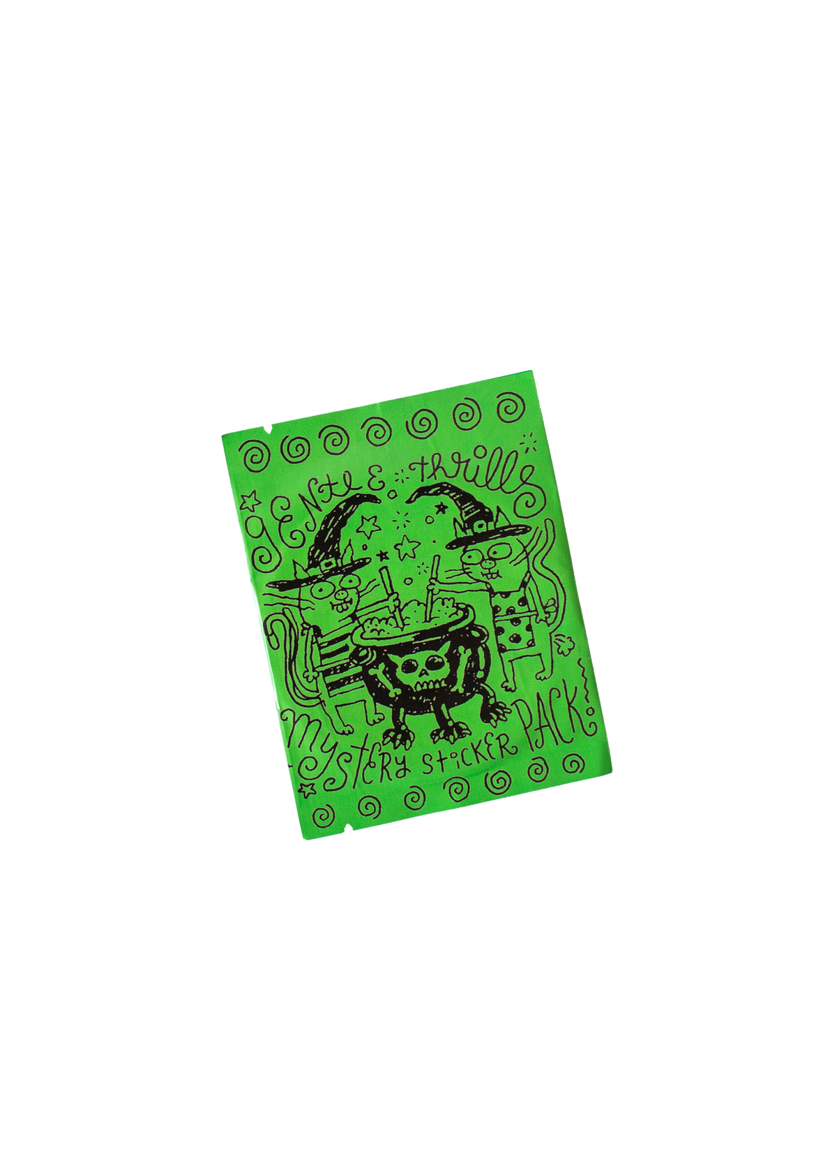 Mystery halloween sticker pack