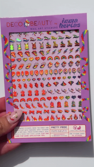 Nail Art Stickers - PRETTY PRIDE