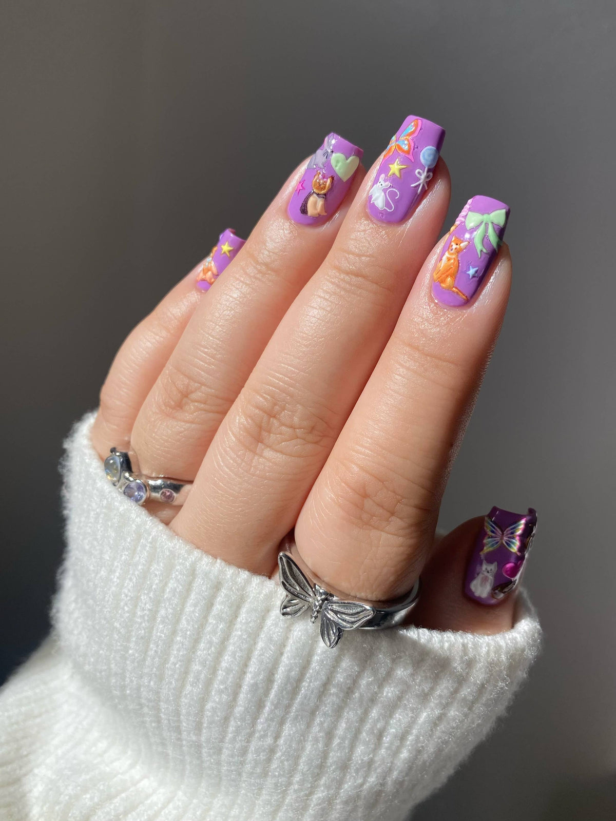 Nail Art Stickers - PET SHOP