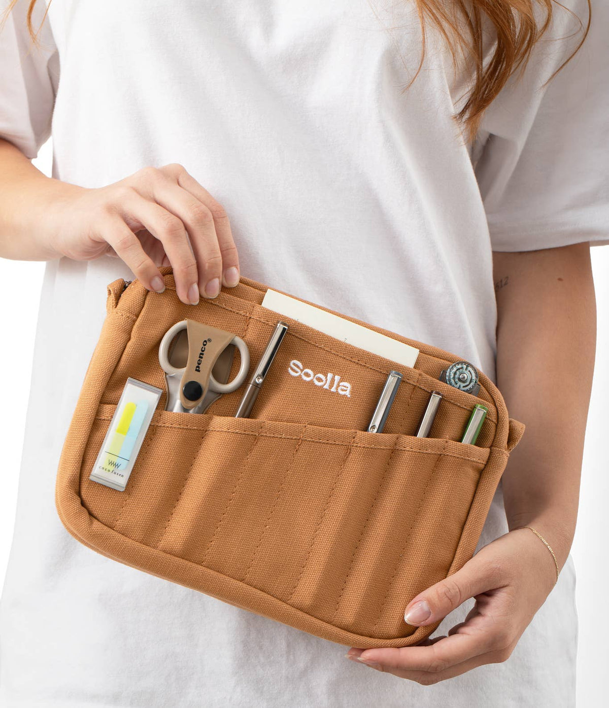 Soolla® Studio Pouch, Graphite (Stationery Pouch)