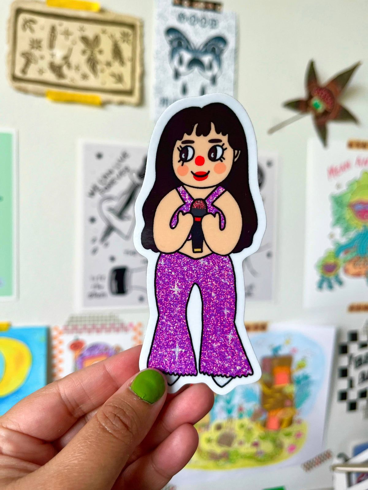 Selena Sticker