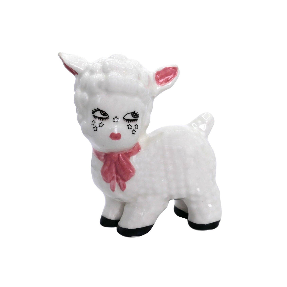 Little Lambs Ceramic Salt &amp; Pepper Shakers