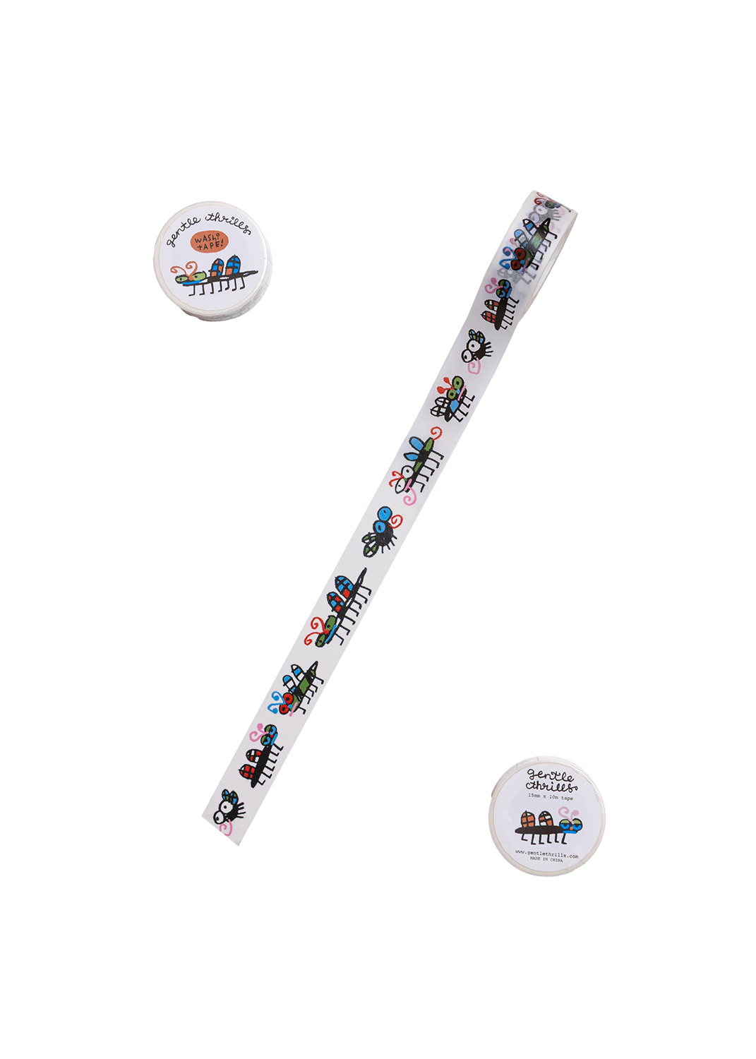 Bugs washi tape